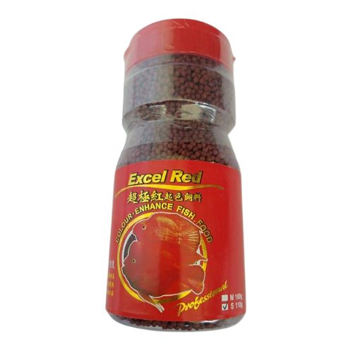 KW Excel Red Colour Enhance Fish Food, 110 g