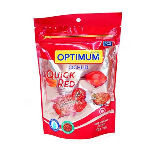 Optimum Cichlid Quick Red 100gm