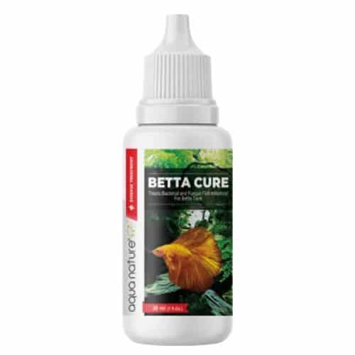 AquaNature Betta Cure Treats Bacterial & Fungal Infection For Betta Fish Tank 30ml