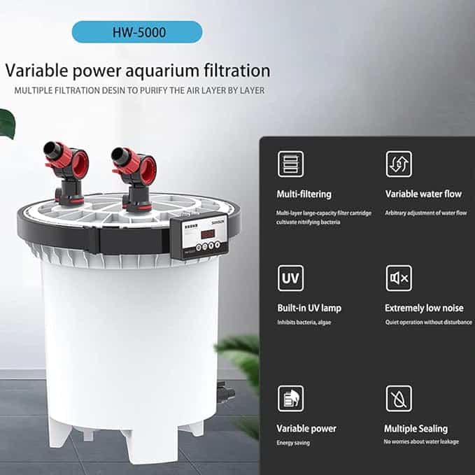 Sunsun HW 5000 External Filter - Image 2