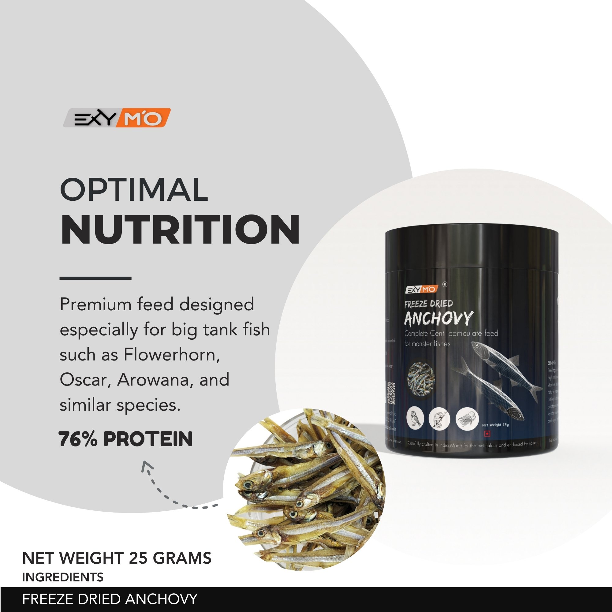 Exymo Premium Dried Anchovy 25g | Natural Sun-Dried Small Fish for Cooking - Image 6