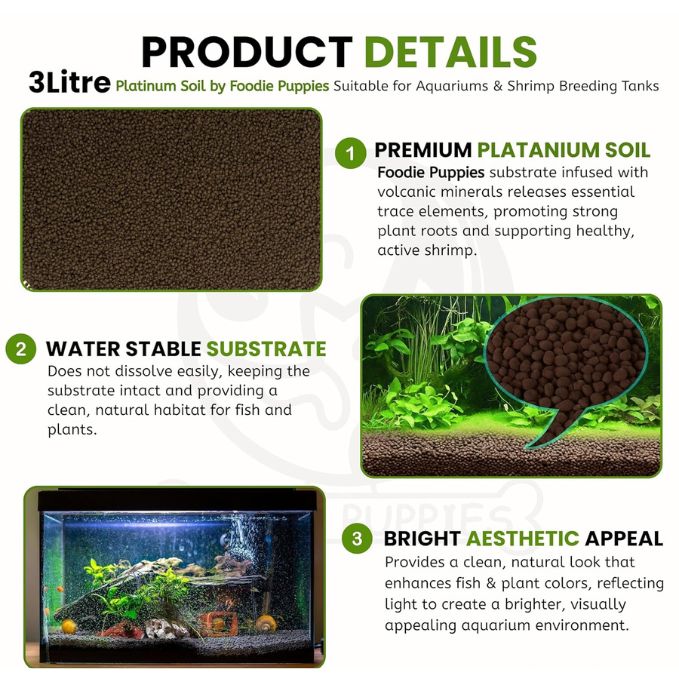 Platinum Aqua Soil 3 Liter – Nutrient-Rich Substrate for Planted Aquariums - Image 7